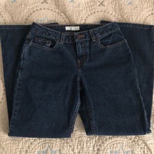 Ann Taylor Dark Blue Jeans Like-New Condition [Size 0P]